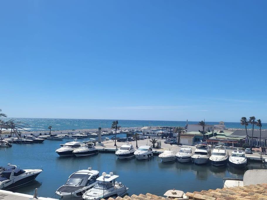 Casita Junto Al Mar En El Puerto De Cabopino Villa Марбеля Екстериор снимка